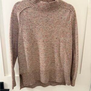 LOFT Women's Speckled Turtleneck Sweater - Multicolor